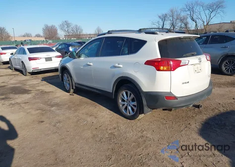 2013 Toyota Rav4 Limited z USA, uszkodzony, nr VIN 2T3DFREV7DW103555